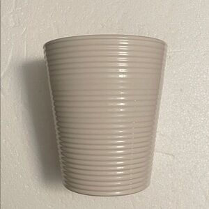 EUC White 5” Ceramic Planter for plants or for Arts & Crafts Projects